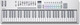 Novation Launchkey 61 Key DAW MIDI Controller Keyboard MK4 In White - NOVLKE61MK4WHT (1).jpg