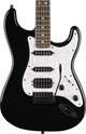 Fender Limited Edition Player Fusion Stratocaster HSS Electric Guitar in Black - 0142811306-Body.jpg