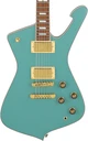 Ibanez IC420 Iceman Electric Guitar  in Coral Green Metallic - IC420_CGM_4L_02_F.jpg