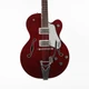 Second Hand Gretsch Pro Tennessean Hollow Body Electric Guitar With Bigsby In Cherry 035 - SH-91-0035 (2).jpg