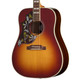 Gibson Hummingbird Standard Rosewood Left-handed Electro Acoustic Guitar with Baggs HiFi DNA in Rosewood Burst - MCSSHBRWHFRBL_3_Front cropped.jpg