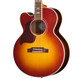 Gibson Parlour Rosewood EC Left-handed Electro Acoustic Guitar with Baggs HiFi DNA in Rosewood Burst - MCSBPRCHFRBL_3_Front cropped.jpg
