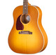 Gibson J-45 Standard Left-handed Electro Acoustic Guitar with Baggs HiFi DNA in Heritage Cherry Sunburst - MCRS45HFHCSL_3_Front cropped.jpg