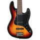 Second Hand Squier Affinity 5 String Jazz Bass Guitar In 3 Tone Sunburst #060 - SH-168-0060 (2).jpg