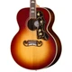 Gibson SJ-200 Standard Rosewood Electro Acoustic Guitar with Baggs HiFi DNA in Rosewood Burst - MCJB20RWHFRB_Reshoot_3_Front cropped.jpg