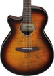 Ibanez AEG70L-TIH AEG Series Left Hand Electro Acoustic Guitar in Tiger Burst High Gloss - AEG70L-TIH (4).jpg