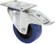 Adam Hall 100mm Blue Castor Wheel with Brake - 37024-Adam_Hall_Castor_Wheel.jpg