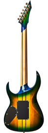 BC Rich Prophecy Series Shredzilla Z6 Exotic Electric Guitar with Floyd Rose in Reptile Eye - 521142-BC-Rich-Prophecy-Shredzilla-Z6-Exotic-Floyd-Rose-Back.jpg