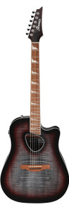 Ibanez Altstar Series Electro-Acoustic Flamed Maple Top Red Doom Burst High Gloss - ALT30FM-RDB-Ibanez-Altstar-Electro-Acoustic-Red-Doom-Burst-Front-Full.jpg