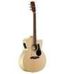 Alvarez Artist AJ80CE Jumbo Electro-Acoustic in Natural with Cutaway - AJ80CESPB-Alvarez-Artist-Jumbo-Cutaway-Spruce-top-Maple-back-Natural-LR-Baggs-SPB-Left.jpg