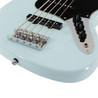 Sire Marcus Miller V3P Passive 5 String Bass Guitar in Sonic Blue - SIREV3P5SNB-Sire-V3P-Passive-5-String-Bass-Sonic-Blue-Controls.jpg
