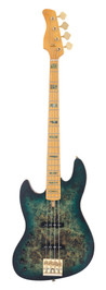 Sire Marcus Miller V10 Left Handed 4 String Bass in Transparent Green Satin - SIRELHV104TGRS-V10-4st-TRANSPARENT-GREEN-SATIN-I.jpg