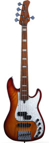 Sire Marcus Miller P8 Swamp Ash 5-String Bass Guitar in Tobacco Sunburst - SIREP8AW5TS-Sire-P8-5-String-Bass-Tobacco-Sunburst.jpg
