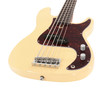 Sire Marcus Miller P5R Alder 5-String Bass Guitar in Vintage White - SIREP5RA5VWH-Sire-P5R-Alder-5-String-Bass-Vintage-White-Angle.jpg