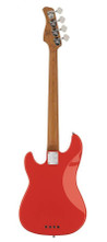 Sire Marcus Miller P5 Alder 4-String Fretless Bass Guitar in Dakota Red - redfret2.jpg