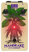KMA Machines Mandrake Octo-Shrieker Octave Pedal - KMA-MANDR-kma-machines-mandrake-front-led.jpg
