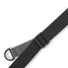 Levy's MRHSP-BLK Right Height Suede Padded Guitar Strap In Black - 380224-Levys Right Height Suede Leather Padded Black 3.jpg