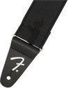 Fender WeighLess 2" Running Logo Strap in Black/Black - 319767-1548759940985.jpg
