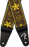 Fender Pasadena Woven Guitar Strap in Yellow Wallflower - 536789-1662547824429.jpg