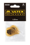 Dunlop Ultex Sharp 1.00mm Pick - Pack of 6 - JD-PIC-433P100-Dunlop-Ultex-Sharp-1.00mm-Pick-Pack-of-12-Bag.jpg