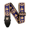 Ernie Ball Jacquard Strap Navy Blue and Beige Peace Love Dove - 452991-P04699.jpg