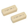 Fishman Fluence GK SIG Series 6ST P90 Neck Cream Pickup - PRF-P9S-NC1-PRF-P9S-GC2-Fluence-Greg-Koch-Signature-P90-Straight-Set-Cream-Both-Angled.jpg