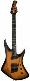 Music Man Kaizen 6-String Multi-Scale Electric Guitar in Ember Burst - 732-HW-51-00-MB-BM-MusicMan-Kaizen-6-String-Multi-Scale-Electric-Guitar-in-Ember-Burst-Front.jpg