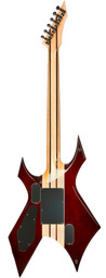BC Rich Extreme Series Warlock Exotic Electric Guitar with Floyd Rose in Black Cherry - 520533-BC-Rich-Extreme-Warlock-Exotic-Floyd-Rose-Black-Cherry-Back.jpg