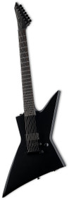 ESP LTD EX-7 7 String Baritone Black Metal Electric Guitar in Black Satin - 488143-ESP LTD EX-7 7 String Baritone Black Metal Electric Guitar in Black Satin 4.jpg