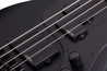Schecter Stiletto Stealth-4 Bass Guitar in Satin Black - STILETTO STEALTH 4 SBK PICKUPS.jpg