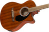 Fender FA-135CE Concert All Mahogany Electro Acoustic Guitar in Natural - 516523-Fender FA-135CE Concert Electro Acoustic Guitar in All Mahogany 7.jpg