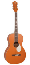 Recording King RPS-7-MOR Dirty 30s Series 7 Single-0 Acoustic Guitar in Monarch Orange - 438844-RPS-7-MOR_FRONT+LEFT+2.17.jpg