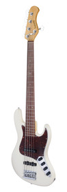 Sadowsky MetroExpress SMX 21 Fret Standard JJ 5 String in Olympic White, Morado - SAD-MX21VJ5-28R_2.jpg