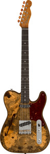Fender Custom Shop Artisan Buckeye Burl Double Esquire in Aged Natural - 518203-Fender Custom Shop Artisan Buckeye Double Esquire Electric Guitar in Aged Natural 2.jpg