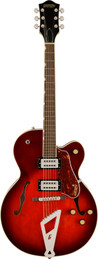 Gretsch G2420 Streamliner Hollow-Body Electric Guitar with Chromatic II in Claret Burst - 2817000561_gre_ins_frt_1_rr.jpg