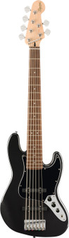 Squier Affinity Series Jazz Bass Guitar VI in Black Metallic - 0378671565_sqr_ins_frt_1_rr.jpg