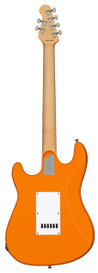 Sterling by Music Man Sub Cutlass CT20 HSS in Sunrise Orange with Amaranth Neck - ST-CT20HSS-SRO-A1-REAR-FULL.jpg