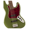 Squier Classic Vibe '60s Jazz Bass Guitar in Olive with Matching Headstock - 0374529576 4.jpg