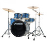 Sonor AQX Stage Set in Blue Ocean Sparkle 22 with Cymbals and 1000 Series Hardware - 17507448 1.jpg