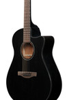 Ibanez AAM340CE-RUB Advanced Auditorium Electro Acoustic Guitar in Rustic Black - AAM340CE_RUB_5U_01_H.jpg