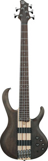 Ibanez BTB605-TGF BTB Series 5-String Bass Guitar in Transparent Grey Flat - BTB605_TGF_1P_01_A.jpg