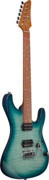 Ibanez AZ24S1F-TXB AZ Standard Series HH Electric Guitar in Transparent Turquiose Burst - AZ24S1F_TXB_5N_01_E.jpg