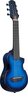 Ibanez AUP10FMNE Advanced Electro Acoustic Ukulele in Transparent Blue Sunburst Open Pore - AUP10FMNE_TBO_2Y_01_E.jpg