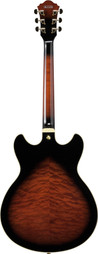 Ibanez AS93QMSP-DBS AS Series Quilted Maple Semi-Hollow Electric Guitar in Dark Brown Sunburst - AS93QMSP_DBS_5B_01_C.jpg
