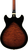 Ibanez AS93QMSP-DBS AS Series Quilted Maple Semi-Hollow Electric Guitar in Dark Brown Sunburst - AS93QMSP_DBS_5B_01_G.jpg