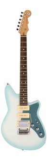 Reverend Six Gun HPP Electric Guitar in Chronic Blue Burst - SIX-CBBU 2.jpg