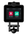 Roadie Coach Portable Recorder and Practice Tool - coach front facing with homescreen and attachment.jpg