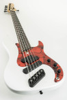 Dingwall SP-1 5 String Bass Guitar in Ducatti White, Pau Ferro Fretboard - SP1 Matte Ducati Pearl White w-Pablo PG 5-String (Shot 3-3).jpg
