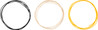 Fender Pure Vintage Cloth Wire 22 AWG 5ft in Black White Yellow - 0990846005_fen_acc_frt_1_nr.jpg