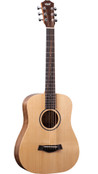 Taylor BT1e Left-Handed Baby Taylor Electro-Acoustic Guitar in Natural - Taylor-LH-BT1e Nat-2210301275-FrontLeft-2022.jpg